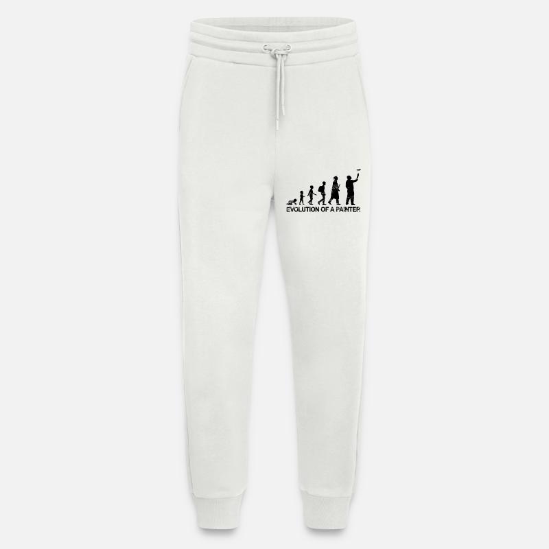 Development of a painter - Jogging Pants - made by SPREAD  - OFF WHITE