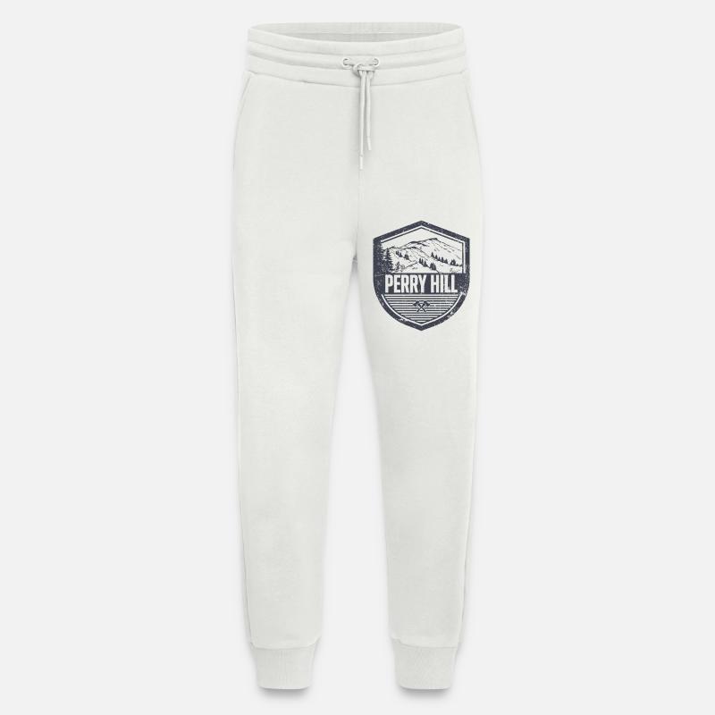 Perry Hill Bergabzeichen - Jogginghose - made by SPREAD - OFF WHITE