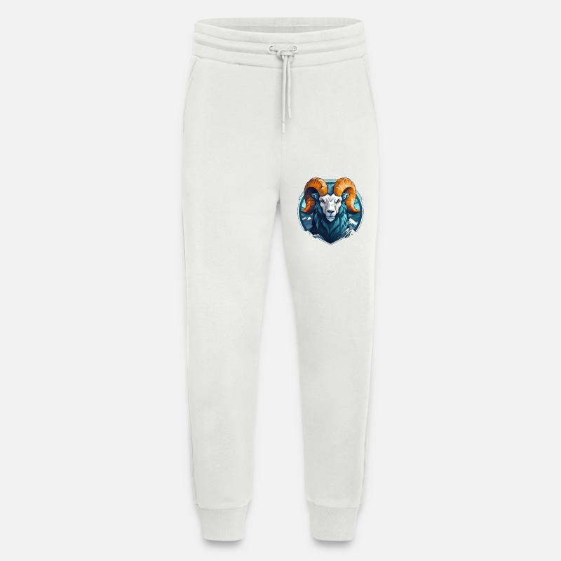 Widder Mascotchen - Jogginghose - made by SPREAD - OFF WHITE