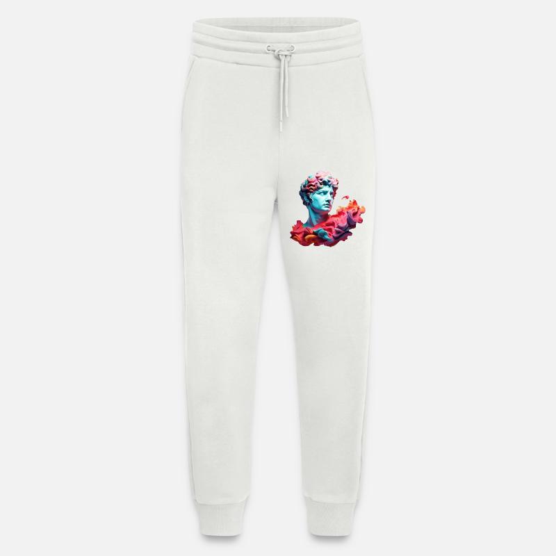 Neon-Psychedelische Büste - Jogginghose - made by SPREAD - OFF WHITE