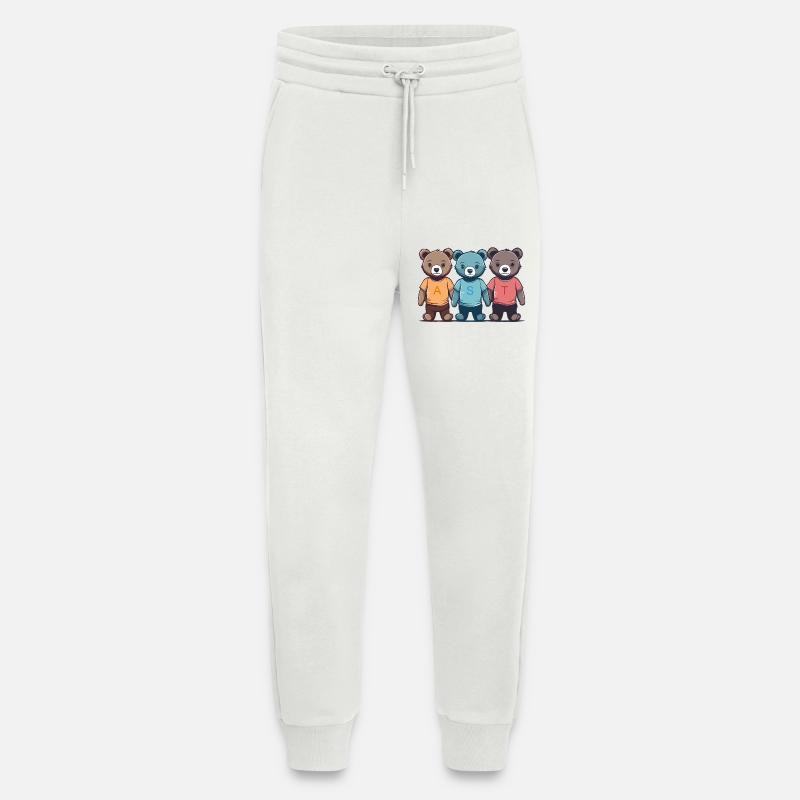 Die drei Kuschel Teddys - Jogginghose - made by SPREAD - OFF WHITE