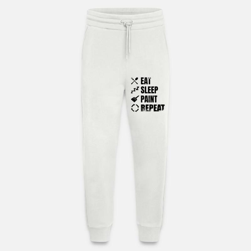 Painter Schedule - Jogging Pants - made by SPREAD  - OFF WHITE