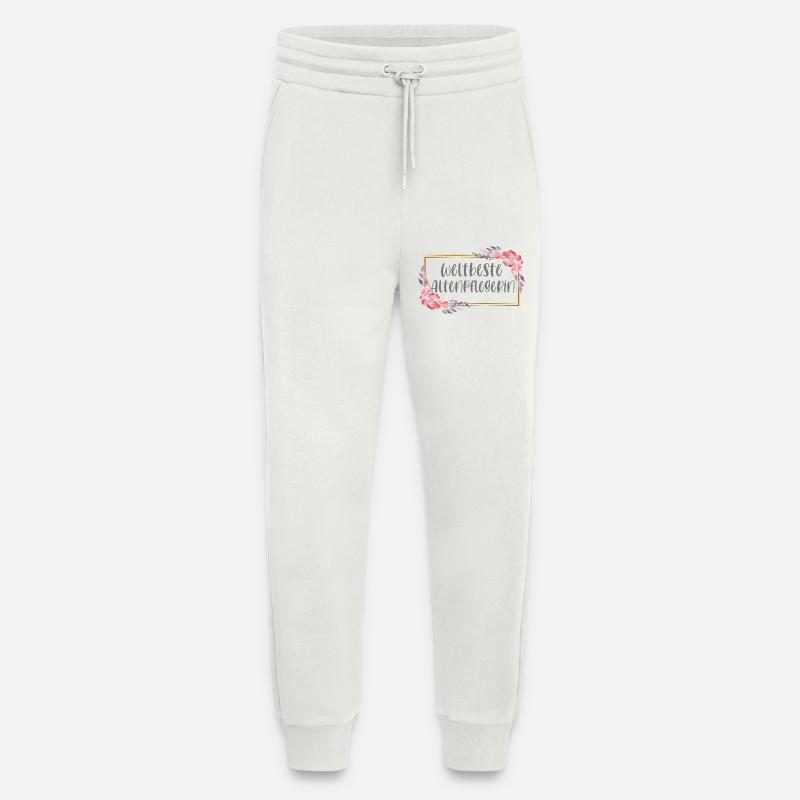 Altenpflegerin Pflegerin Mädchen Geschenk - Jogginghose - made by SPREAD - OFF WHITE