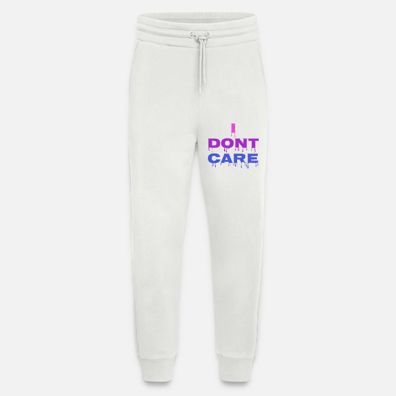 Haltung Ist Mir Wurscht Statement Egal - Jogginghose - made by SPREAD - OFF WHITE