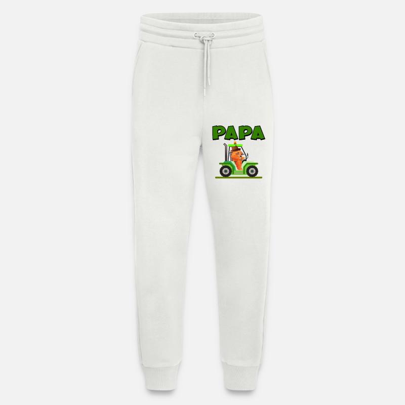 Bauer Vater Traktor - Jogginghose - made by SPREAD - OFF WHITE