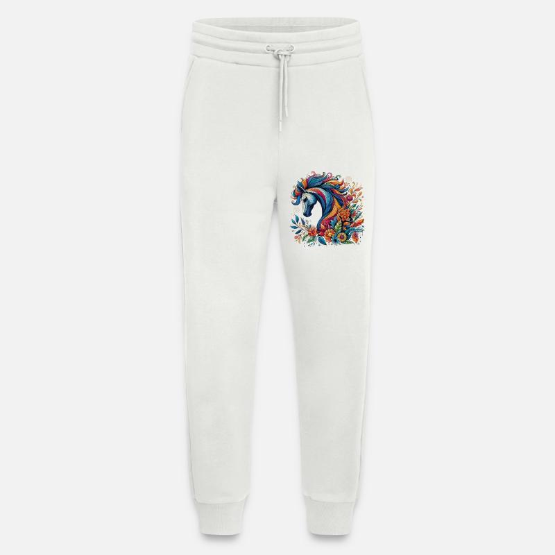 Pferd - Jogginghose - made by SPREAD - OFF WHITE