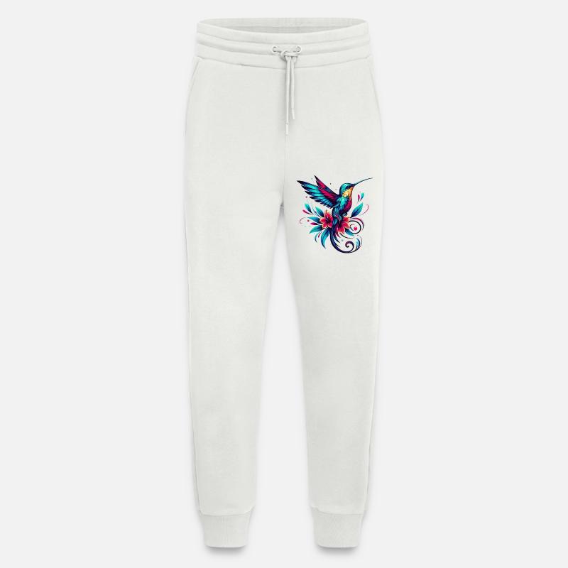Colibri - Pantalon de jogging bio décontracté fabriqué en UE - OFF WHITE