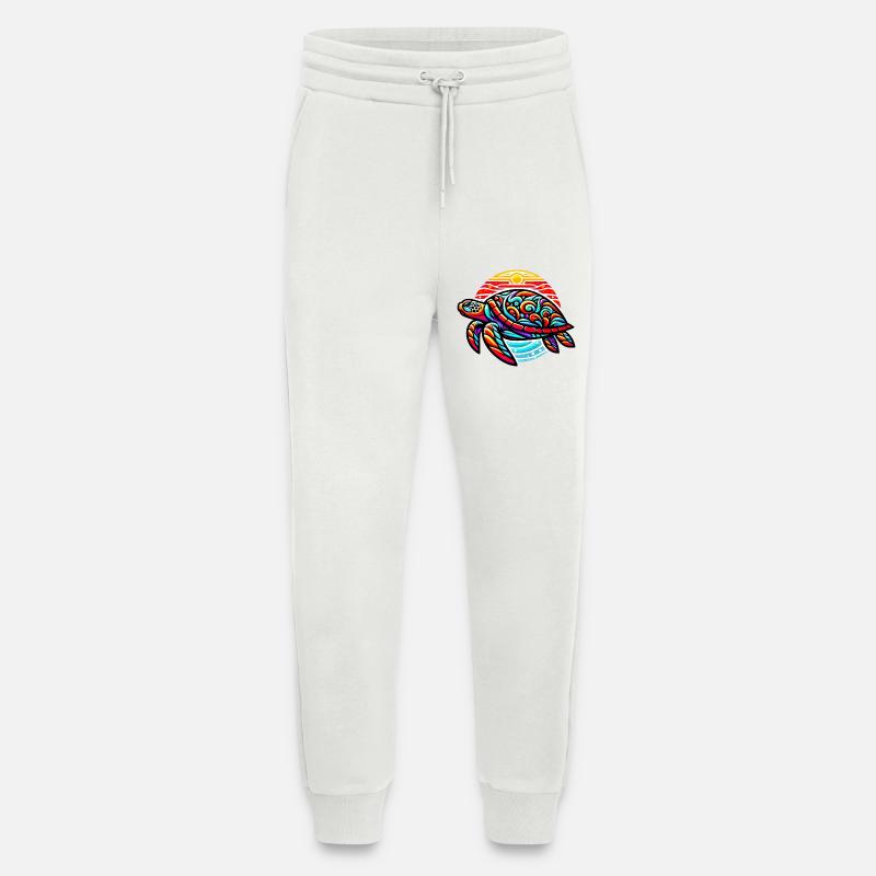 Turtle - Jogging Pants - made by SPREAD  - OFF WHITE