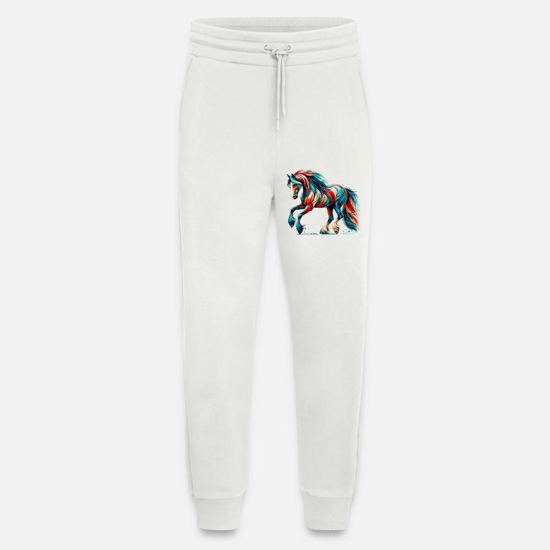 Pferd - Jogginghose - made by SPREAD - OFF WHITE