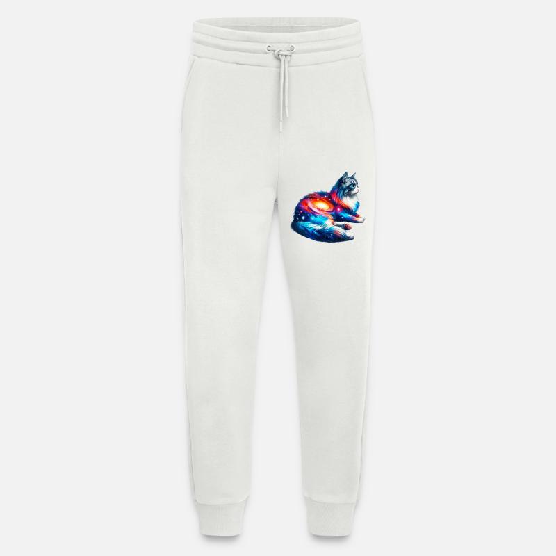 Katze - Jogginghose - made by SPREAD - OFF WHITE