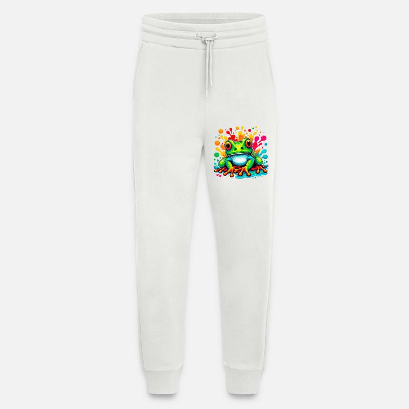 Frog - Jogging Pants - made by SPREAD  - OFF WHITE