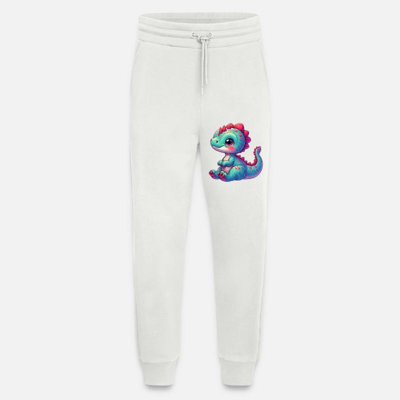 Dinosaur - Jogging Pants - made by SPREAD  - OFF WHITE