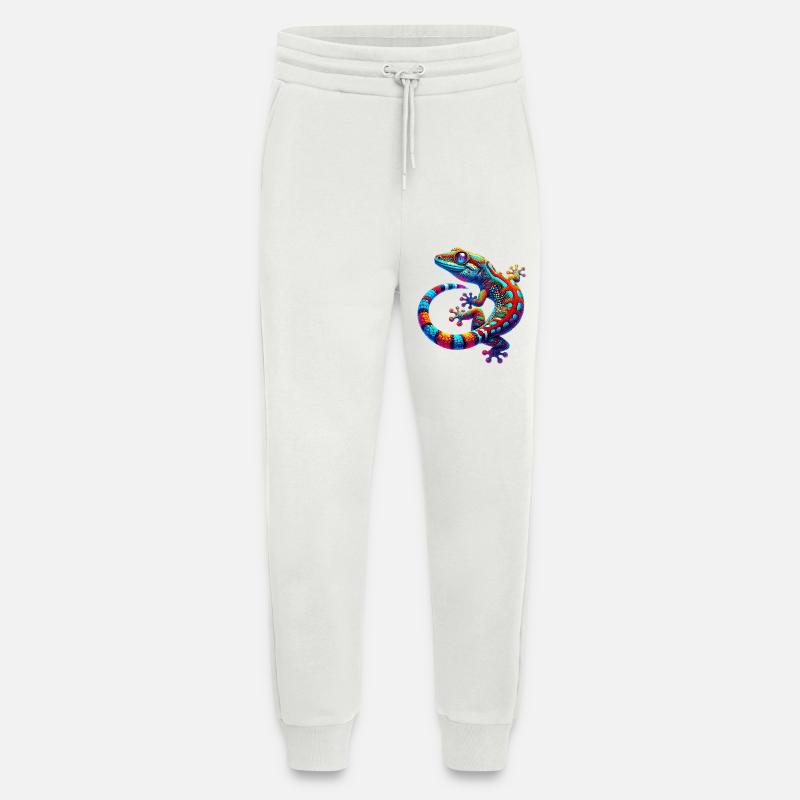 Gecko - Jogging Pants - made by SPREAD - OFF WHITE