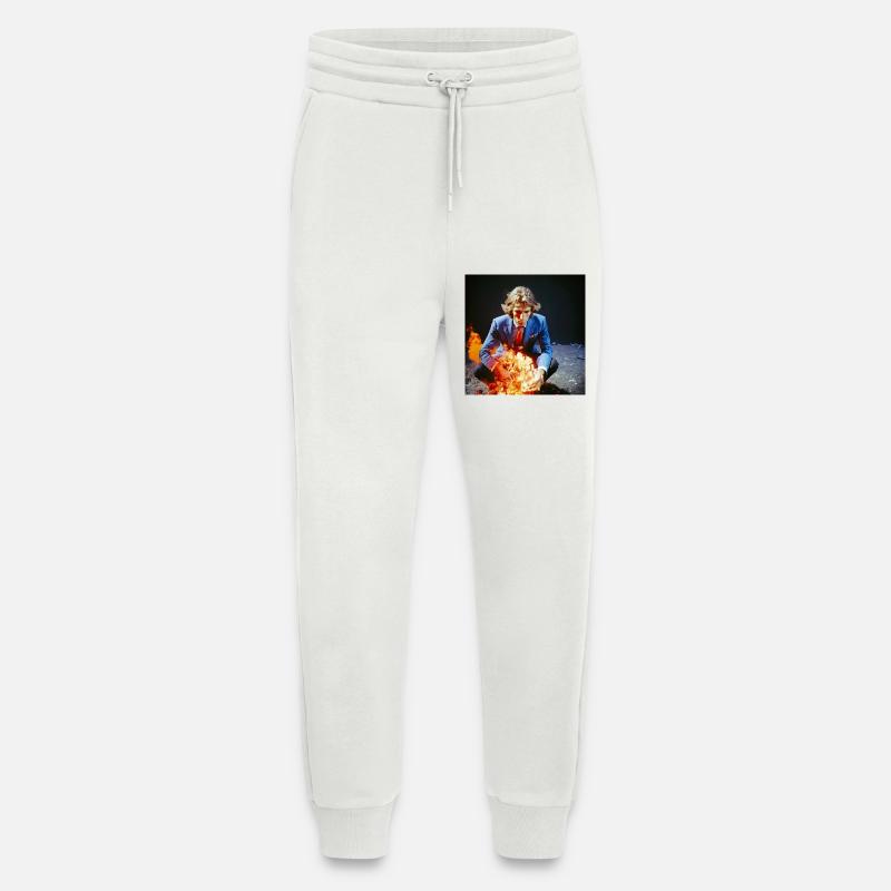 Der Burning Man 02 - Jogginghose - made by SPREAD - OFF WHITE