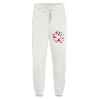 Poppies Cornflowers Wildflowers - Jogging Pants - made by SPREAD  - OFF WHITE - Front