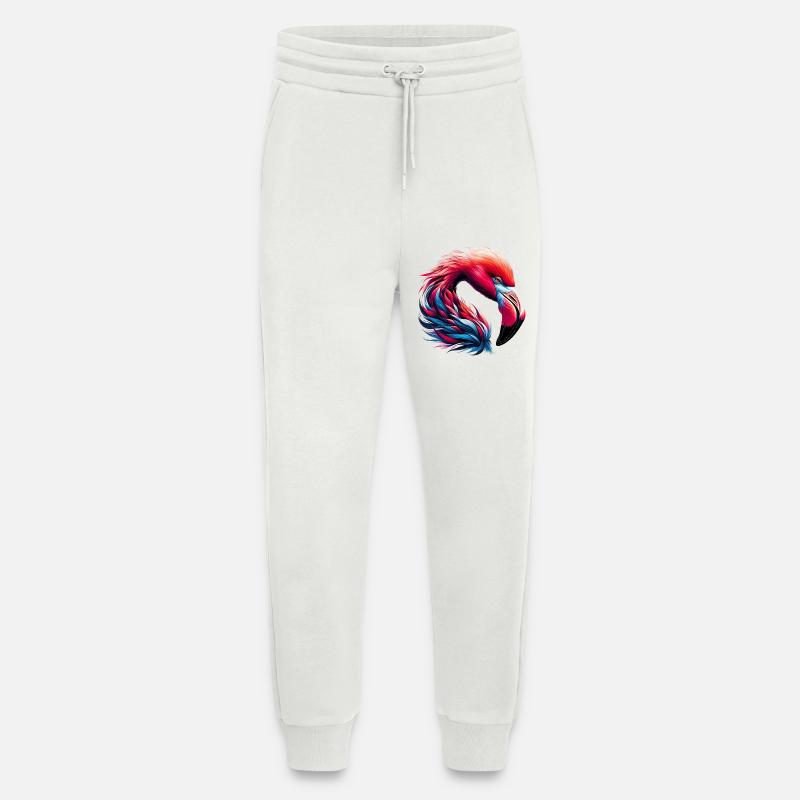 Flamingo - Jogginghose - made by SPREAD - OFF WHITE