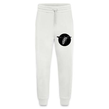 Guêpe - Abeille - Insecte - Pantalon de jogging bio décontracté fabriqué en UE - OFF WHITE - Devant