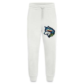 Loup - Pantalon de jogging bio décontracté fabriqué en UE - OFF WHITE - Devant