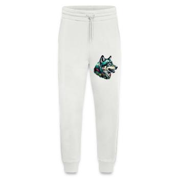 Loup - Pantalon de jogging bio décontracté fabriqué en UE - OFF WHITE - Devant