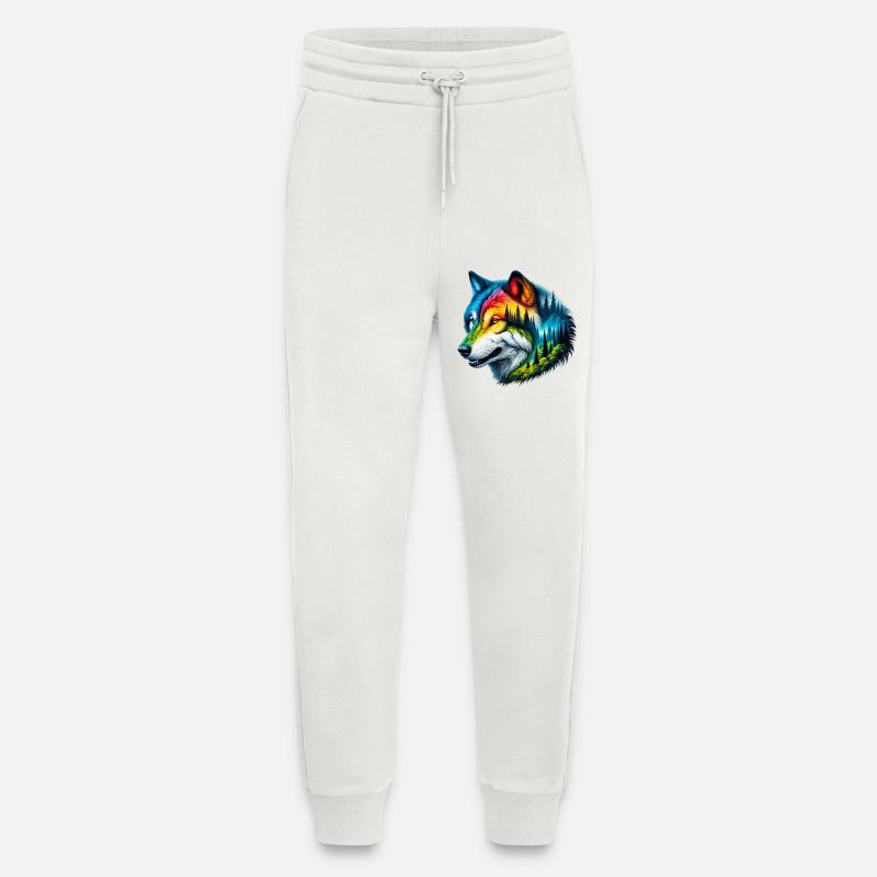 Wolf - Jogginghose - made by SPREAD - OFF WHITE