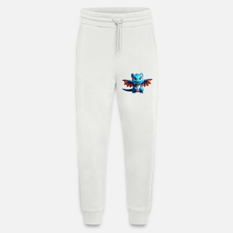 Kleiner Drache - Jogginghose - made by SPREAD - OFF WHITE