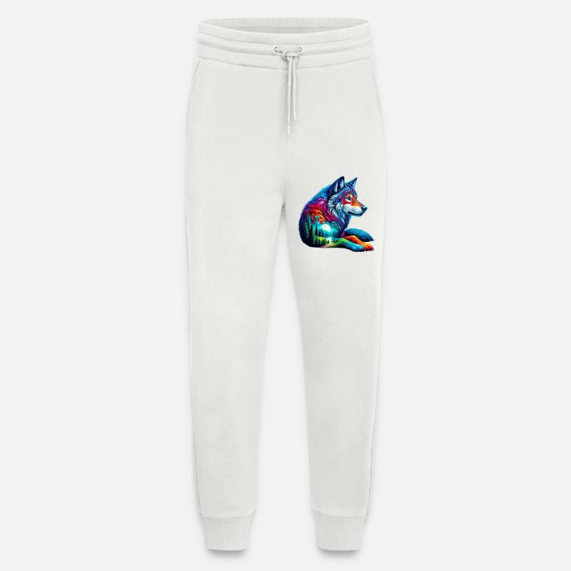 Wolf - Jogginghose - made by SPREAD - OFF WHITE