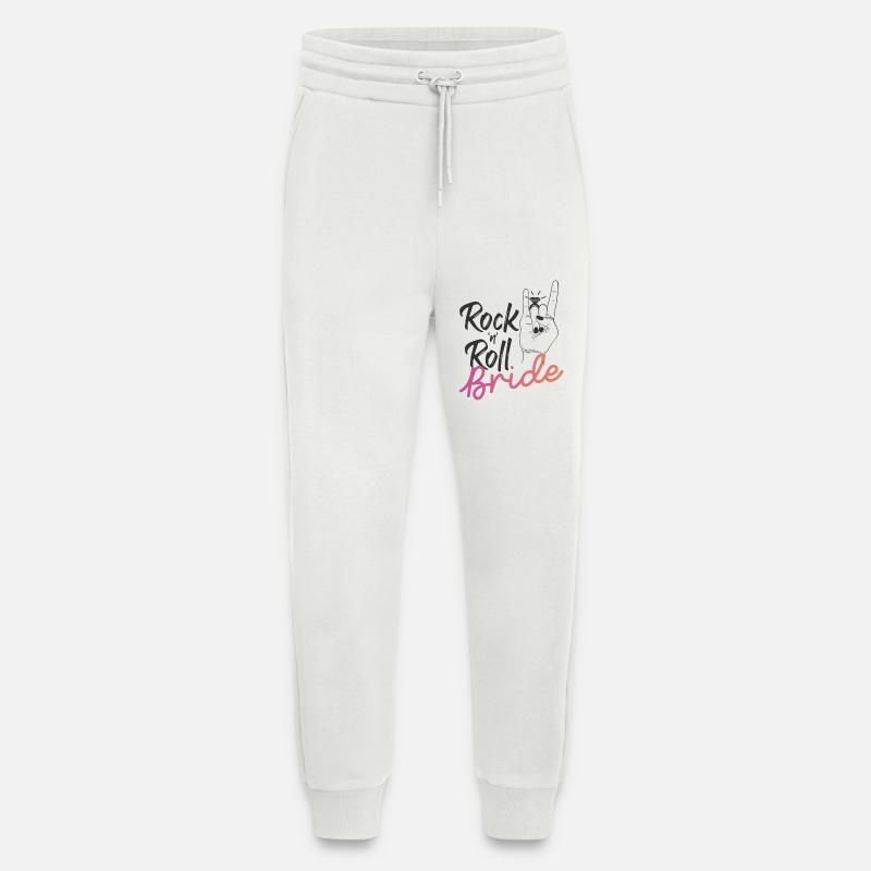 Rock 'n' Roll Bride - Jogginghose - made by SPREAD - OFF WHITE