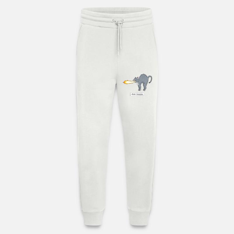 Lume-Katze - Jogginghose - made by SPREAD - OFF WHITE