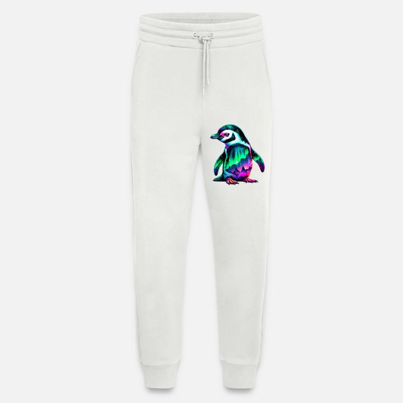 Aurora Borealis Pinguin - Jogginghose - made by SPREAD - OFF WHITE