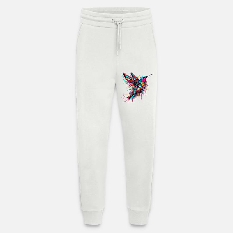 Hummingbird - Jogging Pants - made by SPREAD  - OFF WHITE