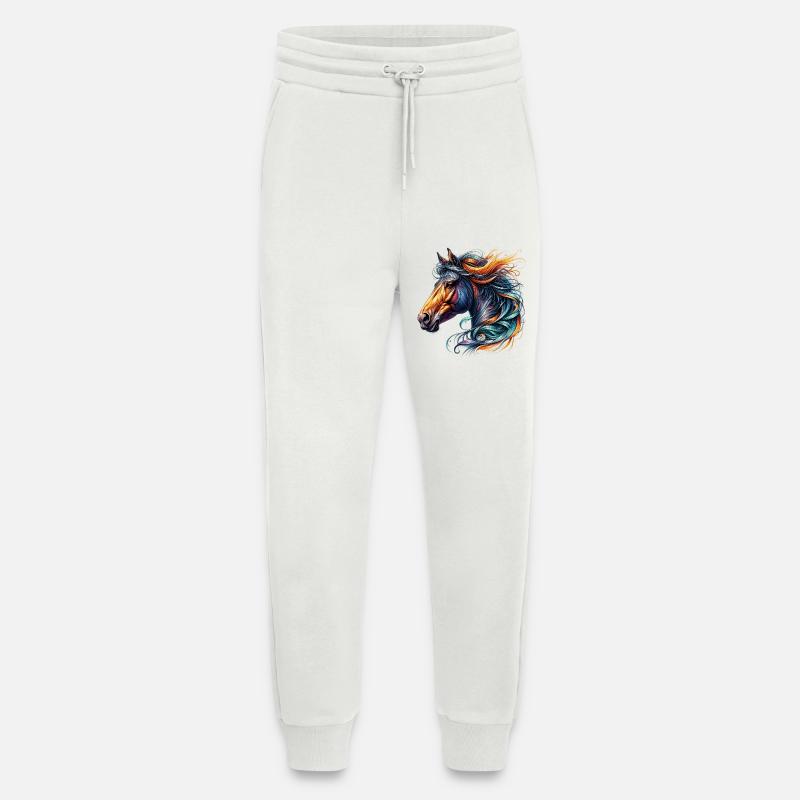 Pferd - Jogginghose - made by SPREAD - OFF WHITE
