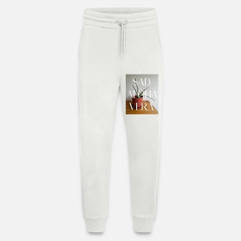 SAV-FFFFFF SAD ALOHA VERA - Jogginghose - made by SPREAD - OFF WHITE