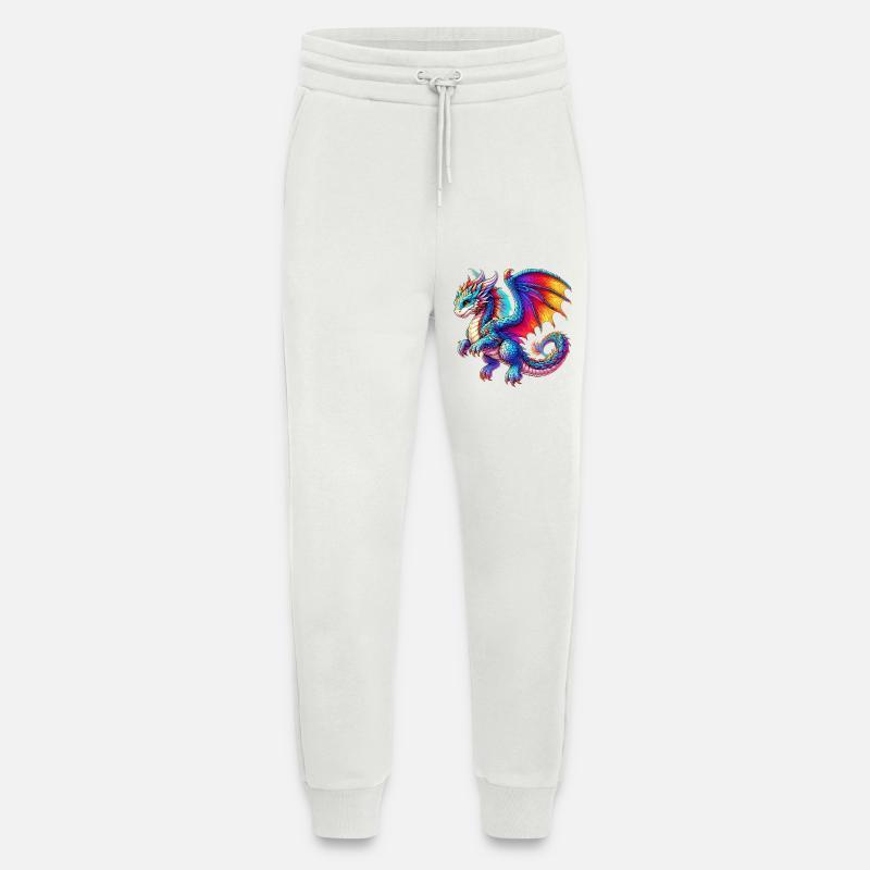 Drache - Jogginghose - made by SPREAD - OFF WHITE