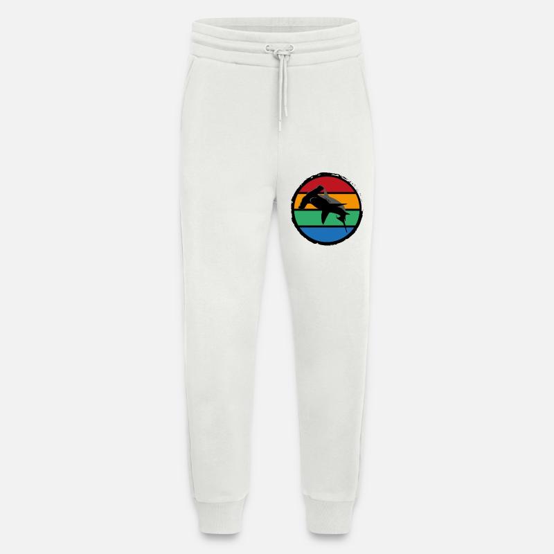 14 Hammerhai sunset - Jogginghose - made by SPREAD - OFF WHITE