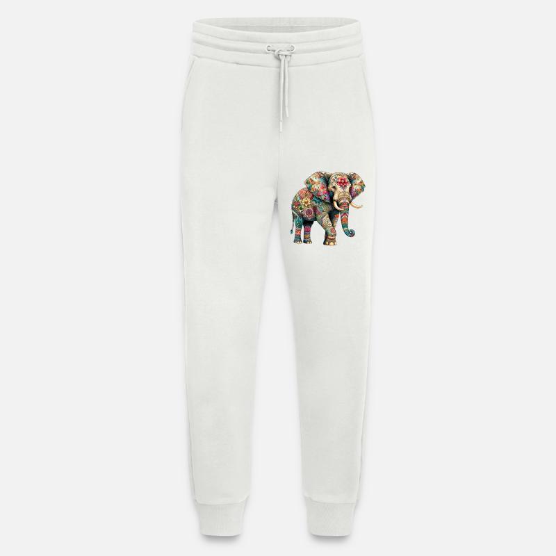 Elephant - Jogging Pants - made by SPREAD  - OFF WHITE