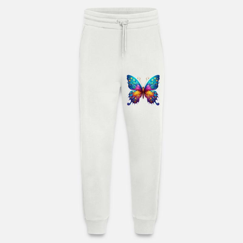 Van Gogh Schmetterling - Jogginghose - made by SPREAD - OFF WHITE