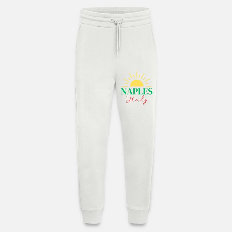 Lebendiges Neapel, Italien, Sun Design - Jogginghose - made by SPREAD - OFF WHITE