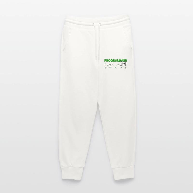 Programmeur Développeur Code Statement Scripting Pantalon de jogging bio décontracté fabriqué en UE