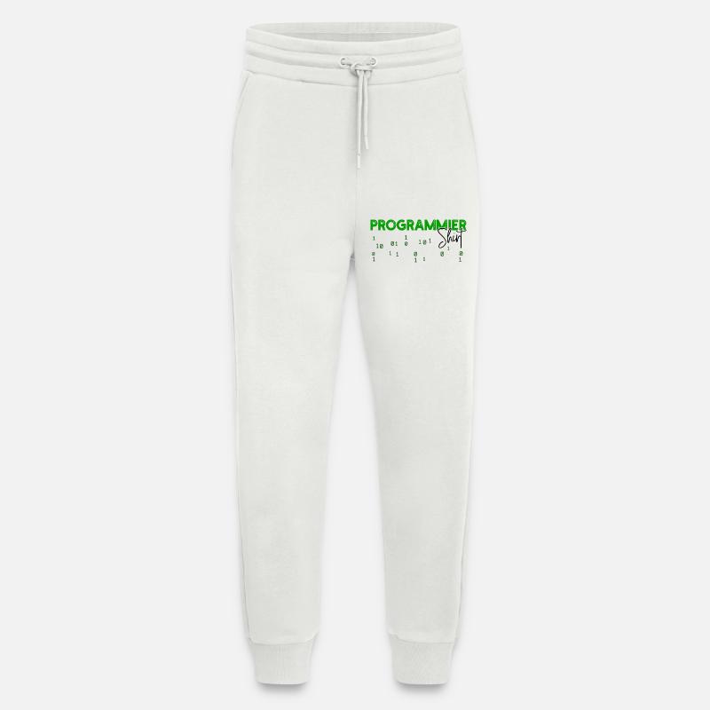Programmierer Developer Code Statement Skripting - Jogginghose - made by SPREAD - OFF WHITE