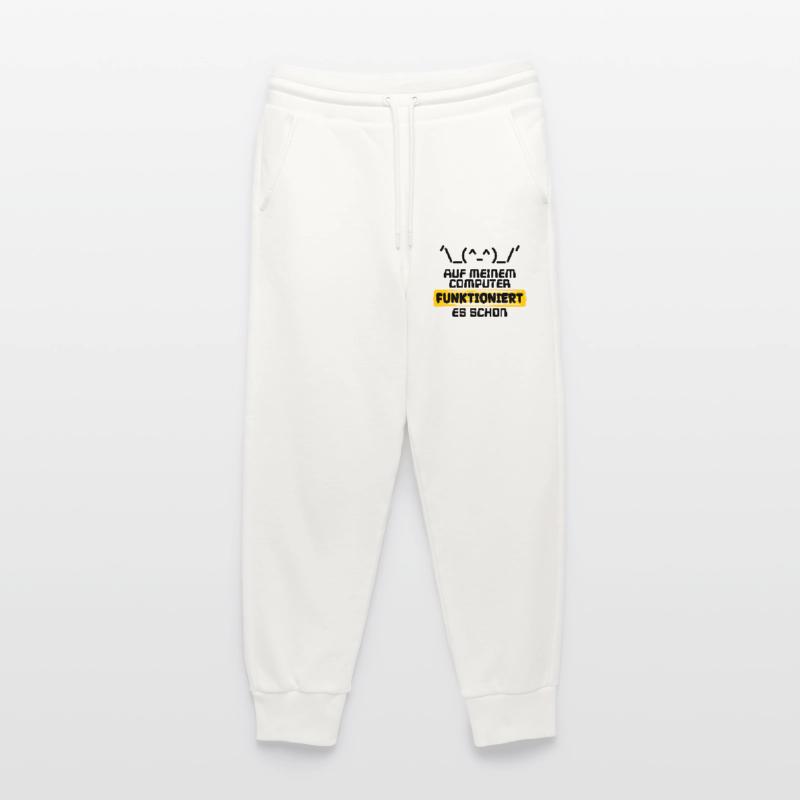 Programmeur de script de code de déclaration du développeur Pantalon de jogging bio décontracté fabriqué en UE