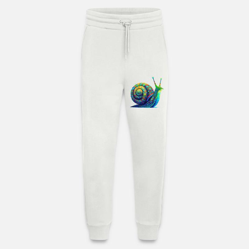 Snail - Jogging Pants - made by SPREAD - OFF WHITE