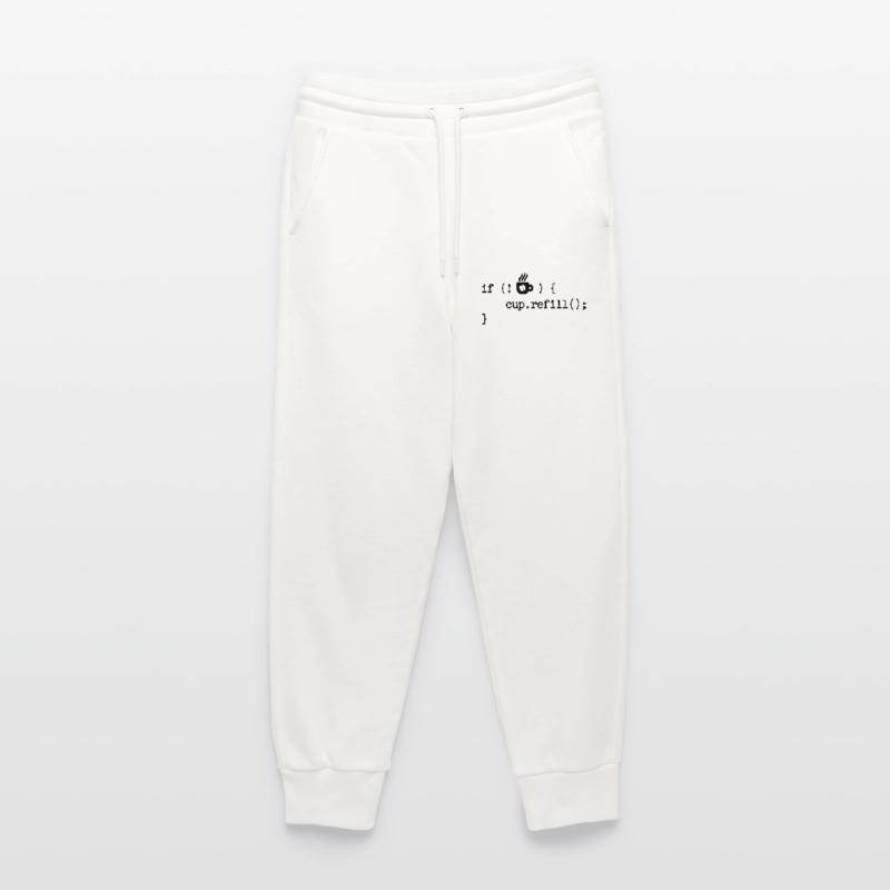 Sviluppatore Programmatore Codice Web Developer Debug Pantaloni sportivi ecologici casual Made in UE