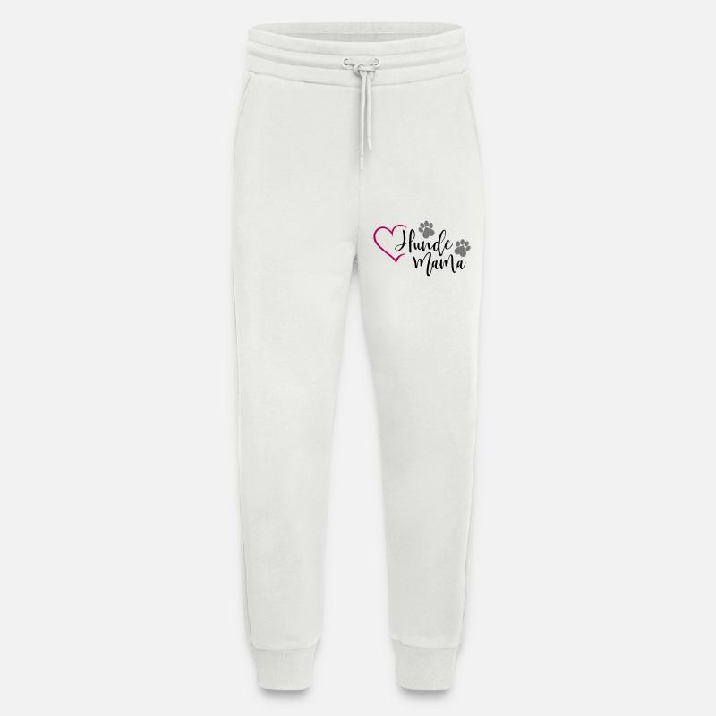 Hund Hunde Mama  - Jogginghose - made by SPREAD - OFF WHITE