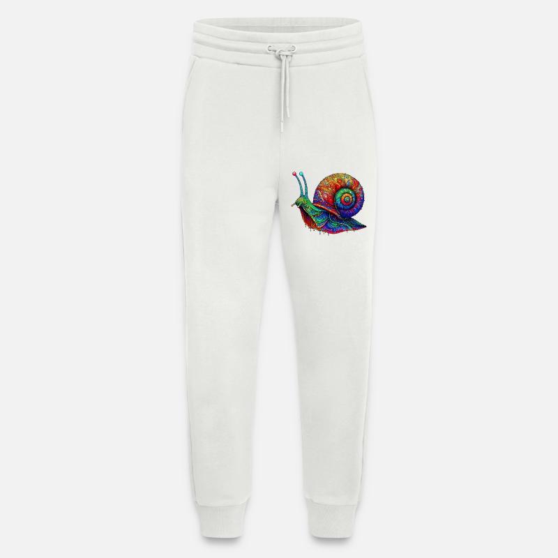 Snail - Jogging Pants - made by SPREAD  - OFF WHITE