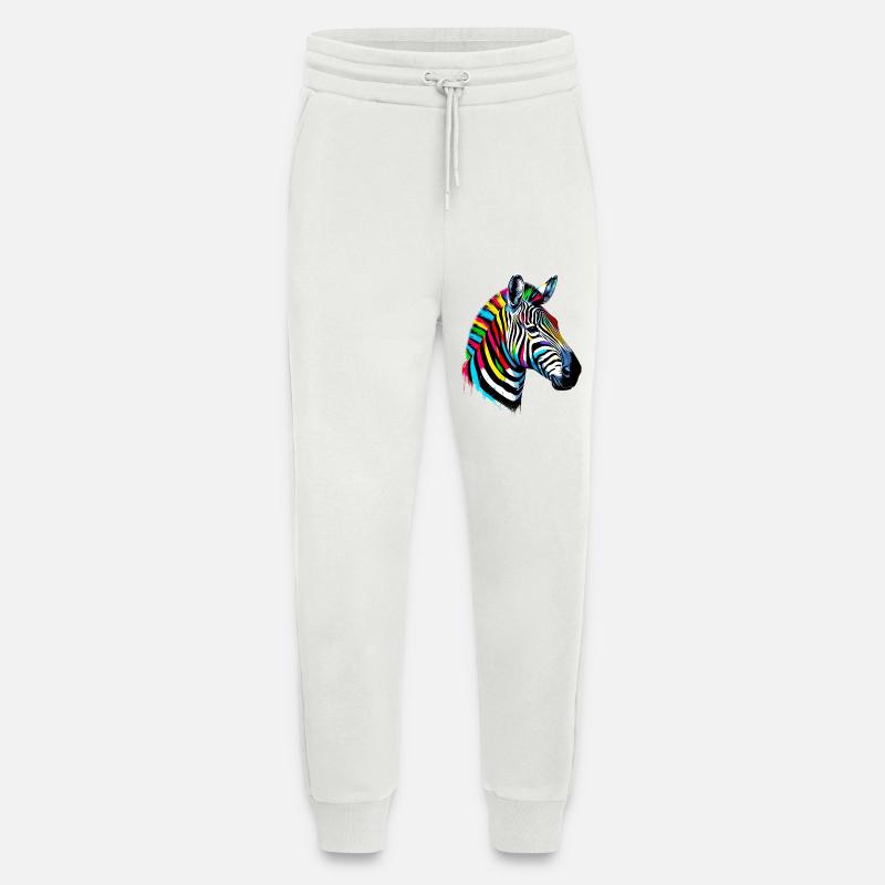 Zebra - Jogginghose - made by SPREAD - OFF WHITE