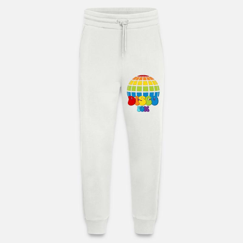 Disco Fox Discokugel Groovy Discothek Discofox - Jogginghose - made by SPREAD - OFF WHITE
