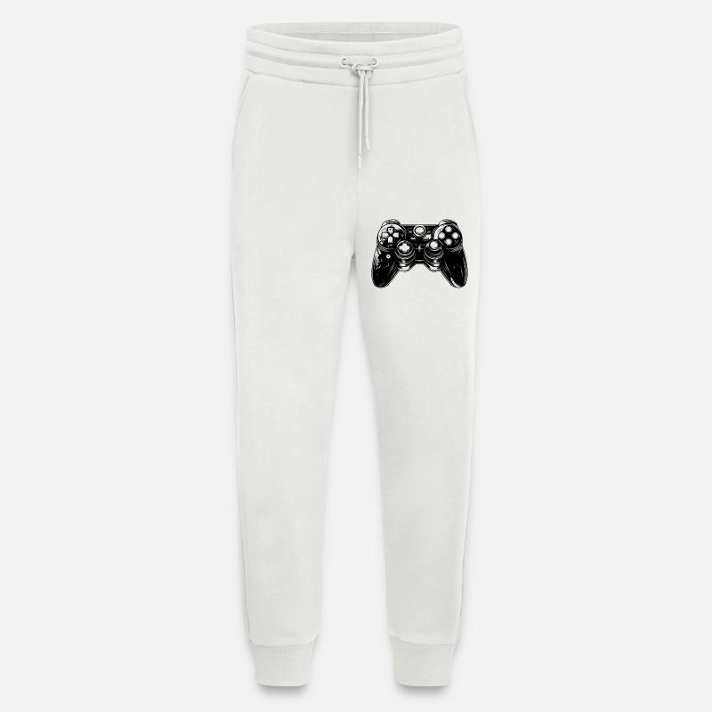 Game Controllers - Jogging Pants - made by SPREAD  - OFF WHITE