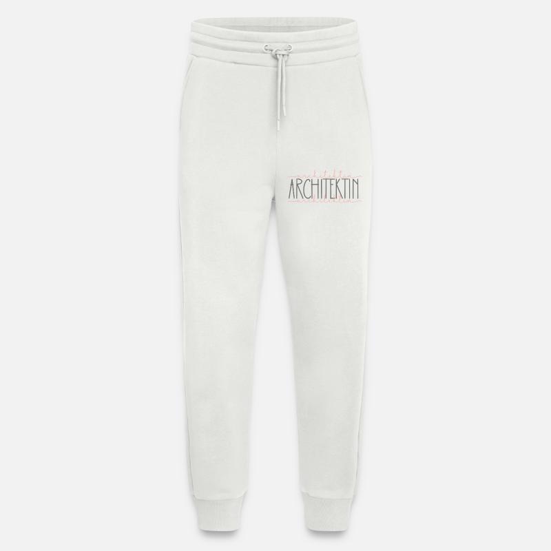 Architektin Geschenk Architektur Beruf - Jogginghose - made by SPREAD - OFF WHITE