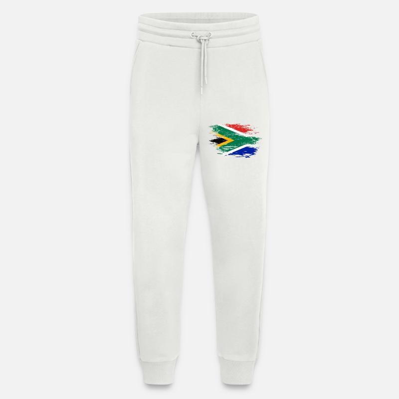 Südafrika Flagge used - Jogginghose - made by SPREAD - OFF WHITE