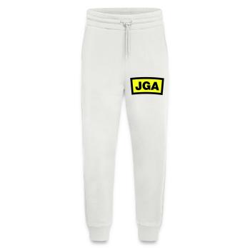 Enterrement de vie de garçon - Emblème - Pantalon de jogging bio décontracté fabriqué en UE - OFF WHITE - Devant